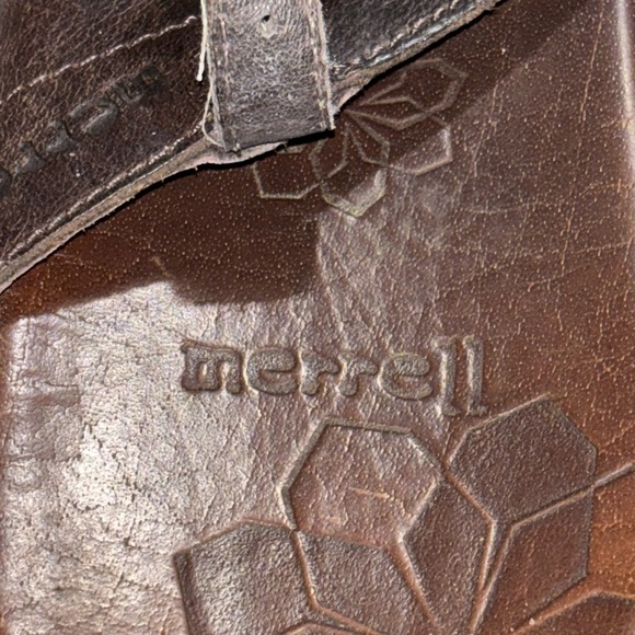 Merrell Women’s Brown Leather Strappy Sandals Casual Slingback Size 8 - Picture 6 of 11